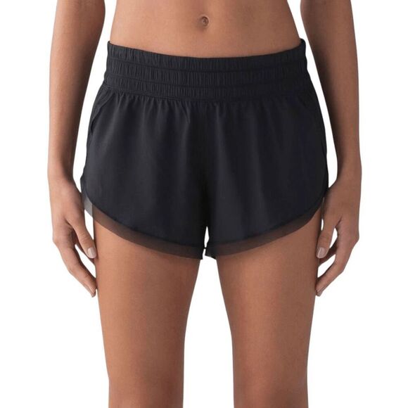LULULEMON ATHLETICA Anew Short (4') Black Size 4 - Picture 3 of 6